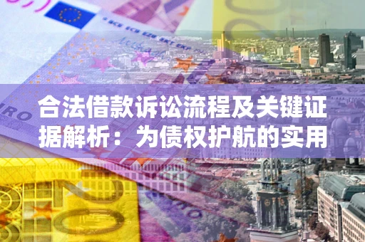 武汉合法借款诉讼流程及关键证据解析：为债权护航的实用指南