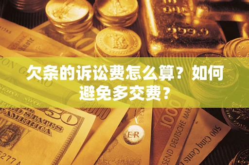 武汉欠条的诉讼费怎么算？如何避免多交费？