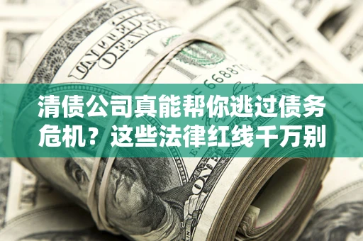 武汉清债公司真能帮你逃过债务危机？这些法律红线千万别踩