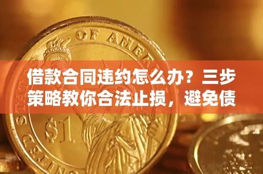 武汉借款合同违约怎么办？三步策略教你合法止损，避免债务危机升级