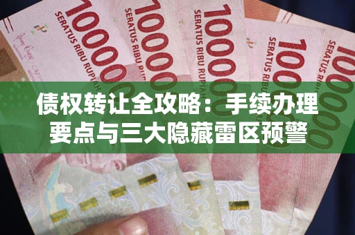武汉债权转让全攻略：手续办理要点与三大隐藏雷区预警