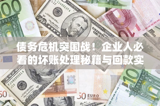 武汉债务危机突围战！企业人必看的坏账处理秘籍与回款实战指南