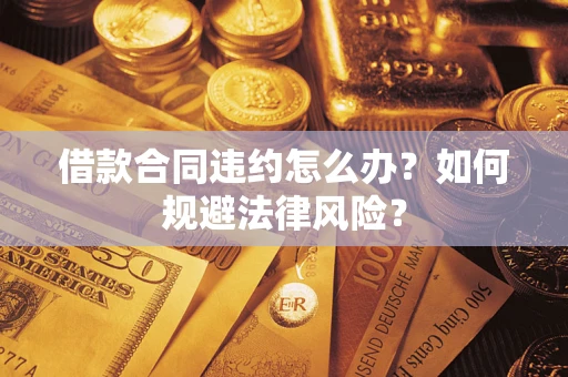 武汉借款合同违约怎么办？如何规避法律风险？